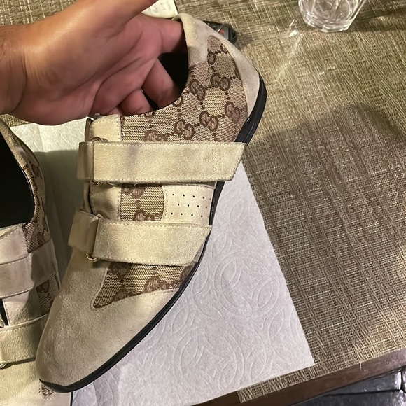 gucci shoes perfect condition 3 wears extremely comfortable and comfort European - Picture 8 of 11